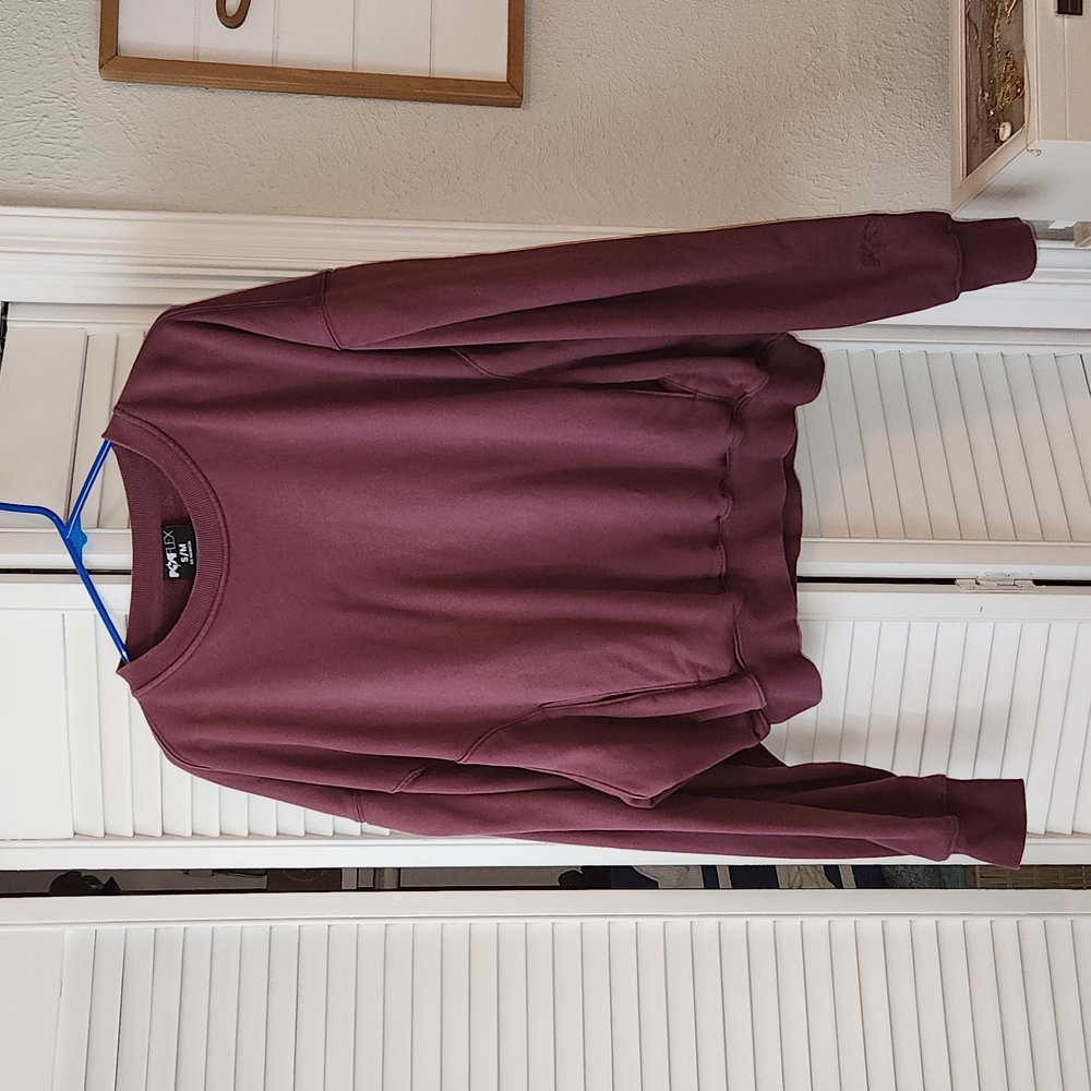 Popflex Brunch sweater in Merlot, size S/M